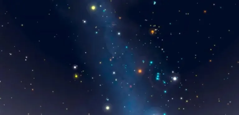 ترسم الكواكب العملاقة صورة فنية في سماء الليل