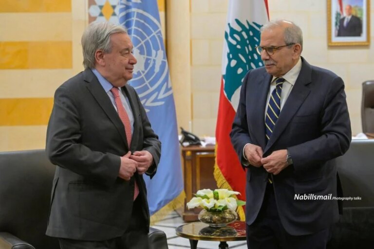 مباحثات حول الوضع جنوب الليطاني