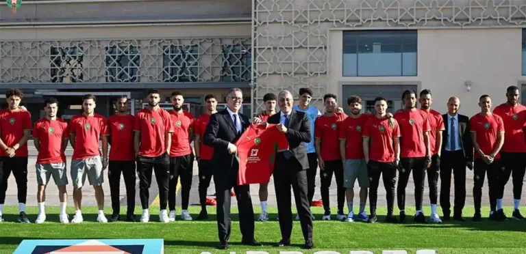 موهبة صاعدة تنضم إلى تدريبات “المنتخب المغربي”!
