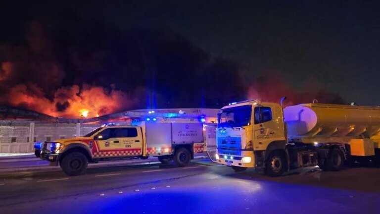 استهداف منشأة بحرية بحرينية بهجوم “إيراني”.