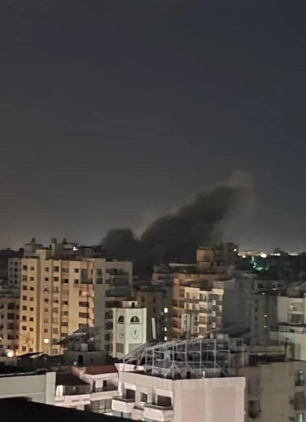 وتعرضت الضاحية الجنوبية لقصف مباشر
