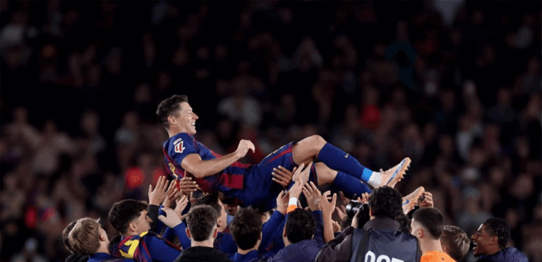 ليفاندوفسكي يودّع برشلونة: سيبقى في قلبي باستمرار