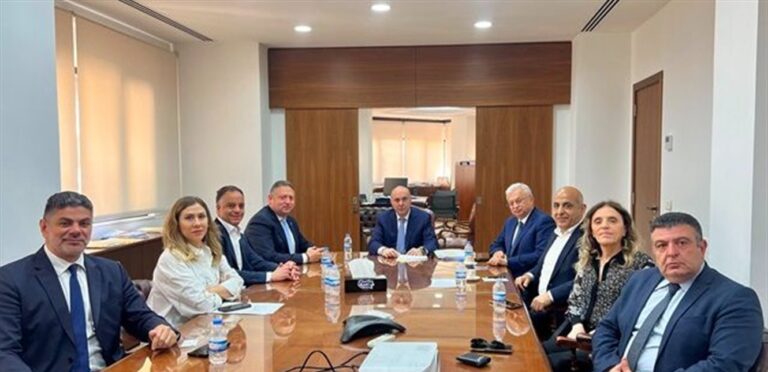 مجموعة كبيرة من الشركات اللبنانية التي تم بحثها مع المدير العام لوزارة المالية في رعاية صمود المؤسسات الخاصة
