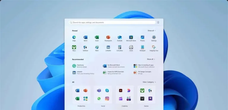 مايكروسوفت تطوّر قائمة البدء في Windows 11 والاشتراكات الجديدة