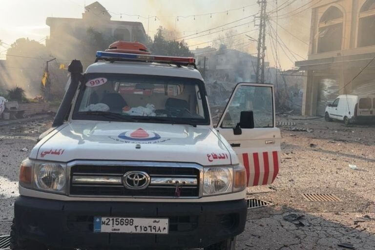 رسائل تخويف واتصالات مباشرة… المطالبة بالبرج الشمالي عبر الدفاع المدني