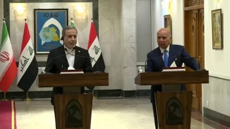 عراقجي من بغداد: أولًا… وعلى إسرائيل وحدها