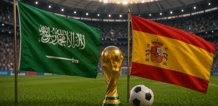 السعودية أمام إسبانيا.. اختبار صعب وفرصة للمفاجأة