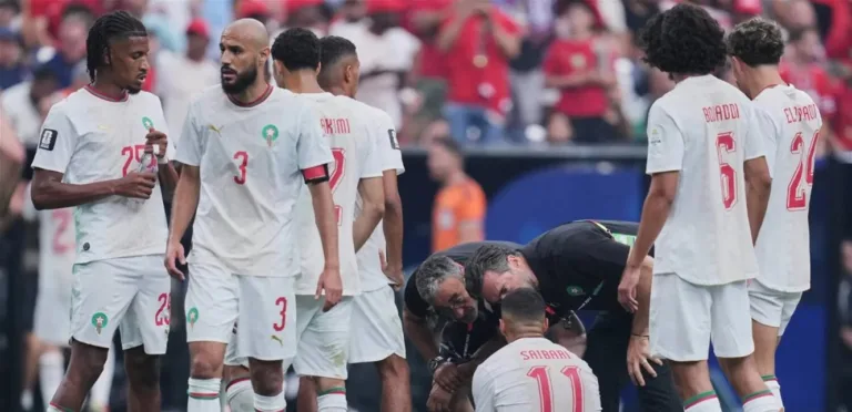 هذا ما حصل مع الصيباري في مواجهة المغرب