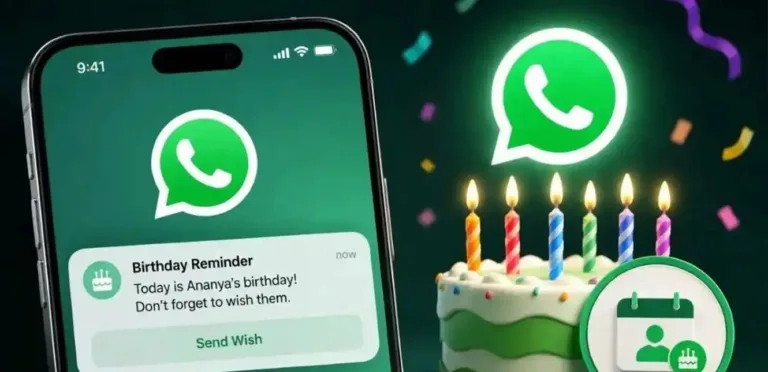 ميزة جديدة في واتساب.. لن تنسى أعياد ميلاد أصدقائك