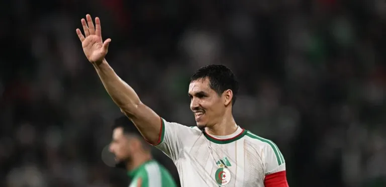 ماندي يعتزل اللعب الدولي مع الجزائر