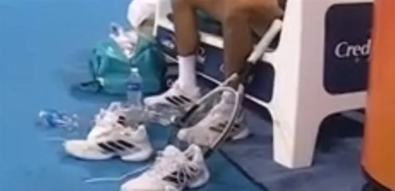هجوم على لاعب تنس يغيّره كل ما كان خسراً