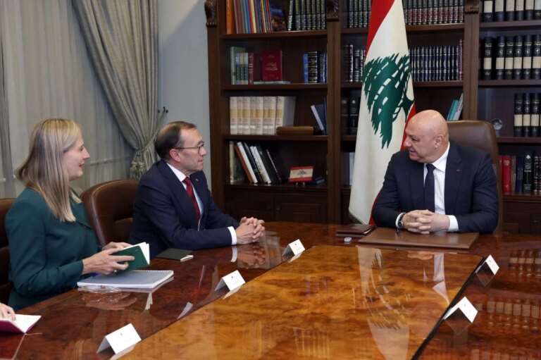 عون يطلبون دعماً أوروبياً للبنان… ورسالة نروجية بالإضافة إلى السيطرة عليها
