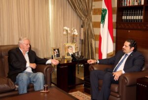 “العزاء لكل لبنان”… حريري يرثي دوري شمعون